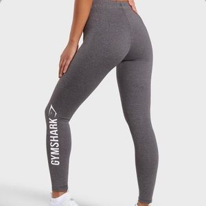 Gymshark Core Leggings Charcoal Marl Full Length